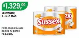 Supermercados Damesco Sussex rollo cocina clasico oferta