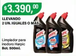 Supermercados Damesco Harpic limpiador para inodoro oferta