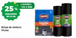 Supermercados Damesco Virutex bolsas de residuos oferta
