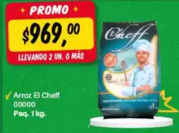 Supermercados Damesco El cheff arroz oferta