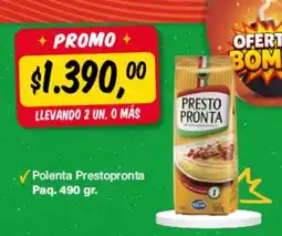 Supermercados Damesco Prestopronta polenta oferta