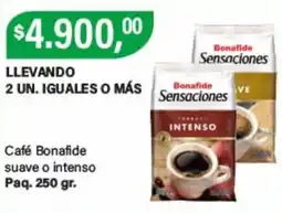Supermercados Damesco Bonafide café suave o intenso oferta
