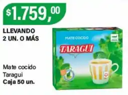 Supermercados Damesco Taragui mate cocido oferta
