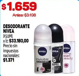 Makro Nivea desodorante oferta