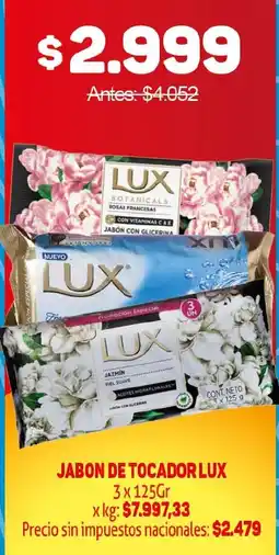 Makro Lux jabon de tocador oferta