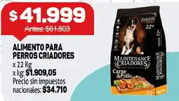 Makro Maintenance criadores alimento para perros criadores oferta