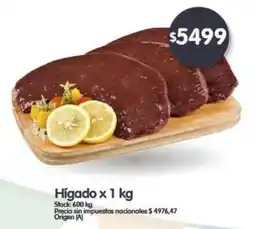 Supermercados Buenos Días Hígado oferta