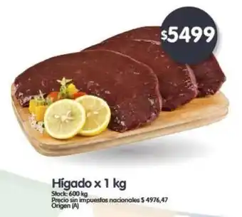 Supermercados Buenos Días Hígado oferta