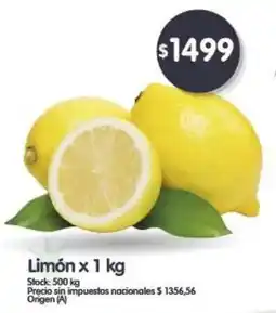 Supermercados Buenos Días Limón oferta