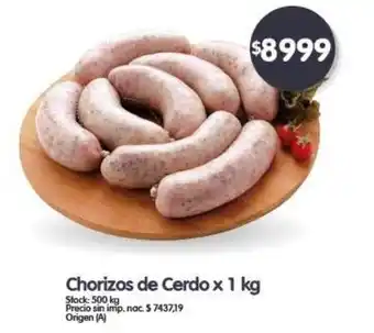Chorizos de Cerdo