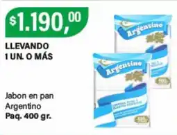 Supermercados Damesco Argentino jabon en pan oferta