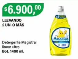 Supermercados Damesco Magistral detergente limon ultra oferta