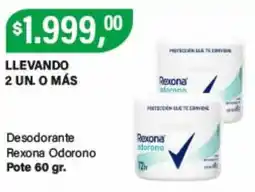 Supermercados Damesco Rexona desodorante oferta