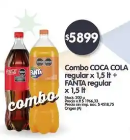Supermercados Buenos Días Coca cola combo oferta