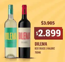 Makro Dilema bco dulce | malbec oferta