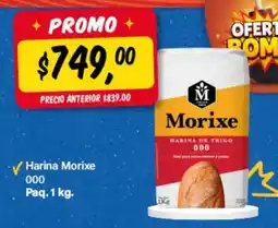 Supermercados Damesco Morixe harina de trigo 000 oferta