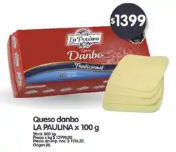 Supermercados Buenos Días La paulina queso danbo tradicional oferta