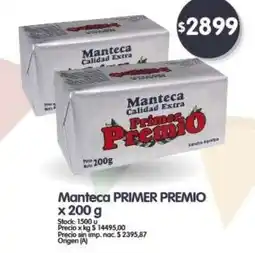 Supermercados Buenos Días Manteca primer premio oferta