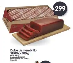 Supermercados Buenos Días Serra dulce de membrillo oferta