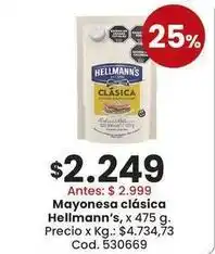 Coto Hellmann's - mayonesa clásica oferta