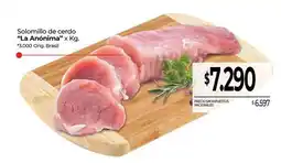 La Anonima La anónima - solomillo de cerdo oferta