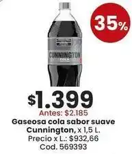 Coto Cunnington - gaseosa cola sabor suave oferta