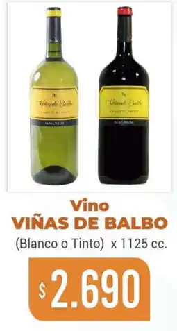 Beltrán Supermercados Viñas de balbo vino oferta
