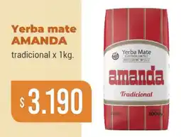 Beltrán Supermercados Amanda yerba mate tradicional oferta