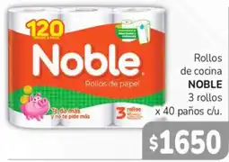 Beltrán Supermercados Noble rollos de papel oferta