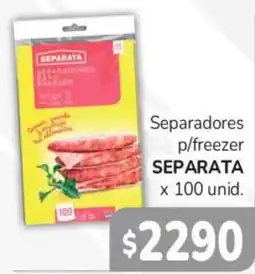 Beltrán Supermercados Separata separadores para freezer oferta
