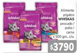 Beltrán Supermercados Whiskas alimento p/gatos oferta