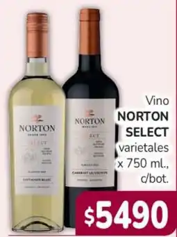 Beltrán Supermercados Norton vino select varietales oferta