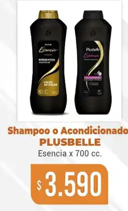 Beltrán Supermercados Plusbelle shampoo o acondicionado esencia oferta