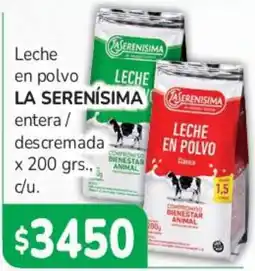 Beltrán Supermercados La serenisima leche en polvo entera / descremada oferta