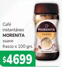 Beltrán Supermercados Morenita café instantáneo suave oferta