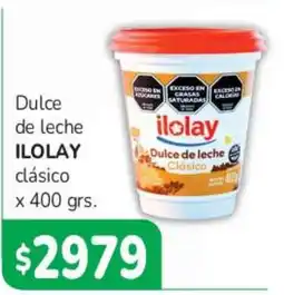 Beltrán Supermercados Ilolay dulce de leche clásico oferta