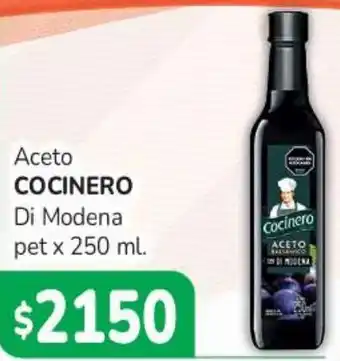 Cocinero aceto di modena