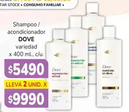 Beltrán Supermercados Dove shampoo / acondicionador oferta