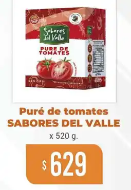 Beltrán Supermercados Sabores del Valle puré de tomates oferta