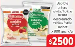 Beltrán Supermercados La serenisima yogur oferta