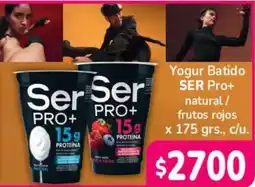 Beltrán Supermercados Ser yogur batido natural frutos rojos oferta