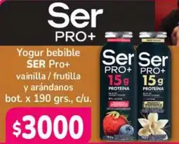 Beltrán Supermercados Ser yogur bebible pro+ oferta