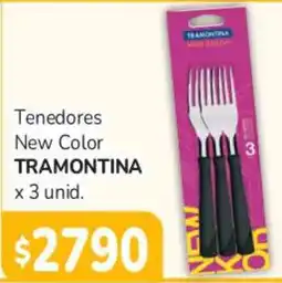 Beltrán Supermercados Tramontina tenedores new color oferta