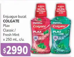 Beltrán Supermercados Colgate enjuague bucal Plax Classic / Fresh Mint oferta