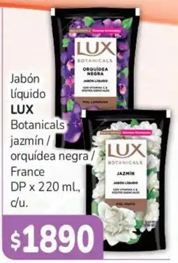 Beltrán Supermercados Lux jabón líquido botanics jazmín / orquídea negra / france oferta