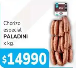 Beltrán Supermercados Paladini chorizo especial oferta