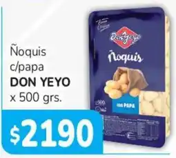 Beltrán Supermercados Don yeo ñoquis c/papa oferta