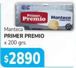 Beltrán Supermercados Primer premio manteca oferta