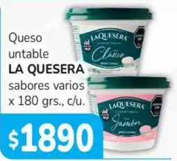 Beltrán Supermercados La quesera queso untable sabores varios oferta