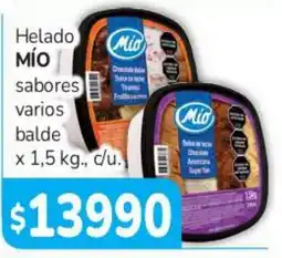 Beltrán Supermercados Mío helado varios sabores oferta